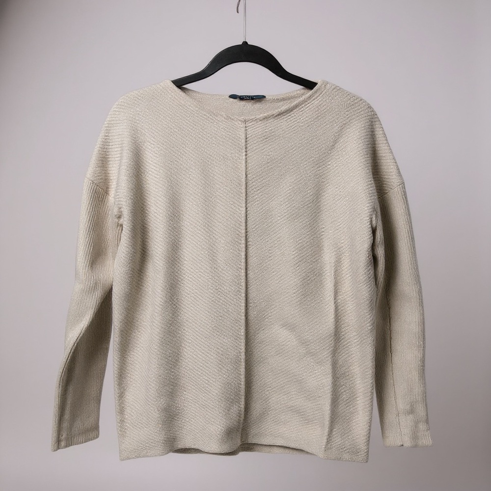 Denver Hayes Beige Knit Sweater